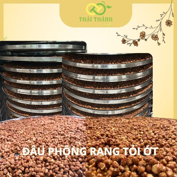 đậu phộng rang tỏi ớt